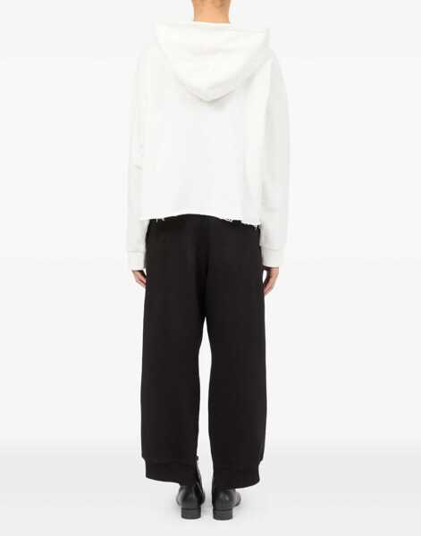 Bluze de trening MM6 Maison Margiela Sweatshirt With Logo WHITE Femei (BM 18649609) 4