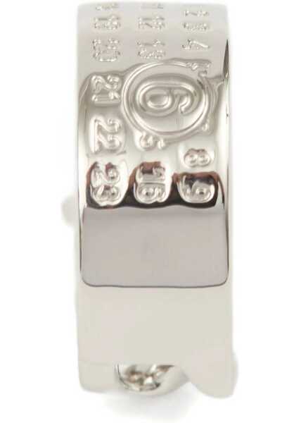 Inele MM6 Maison Margiela Minimal Numeric Band Ring SILVER Femei (BM 18649612) 3