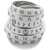 MM6 Maison Margiela "Minimal Numeric" Ring SILVER