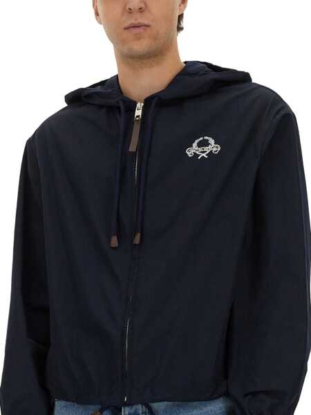 Sacouri office Moschino Nylon Jacket BLUE Barbati (BM 18649660) 4