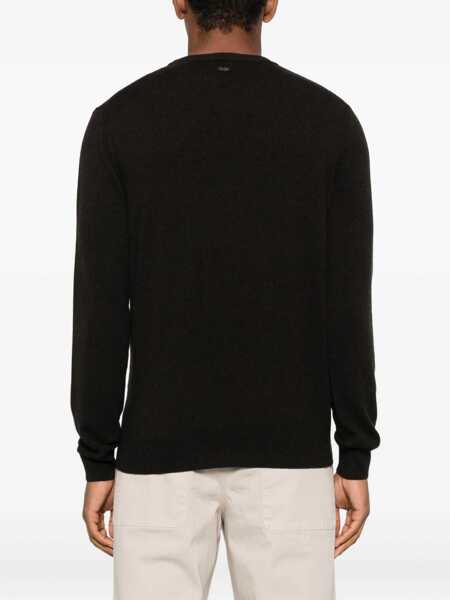 Pulovere CORNELIANI Corneliani Sweaters Black Barbati (BM 18650304) 4