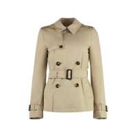 Geci Burberry Double-Breasted Trench Coat Femei