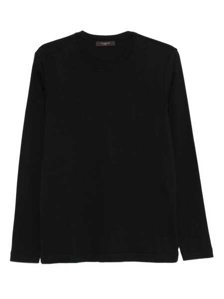 Pulovere Zanone Zanone Sweaters Black Barbati (BM 18650445) 1