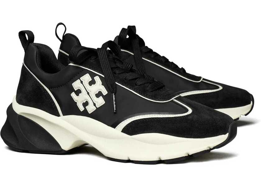 Sneakers Tory Burch Trainer Good Luck BLACK Femei (BM 18650749) 2
