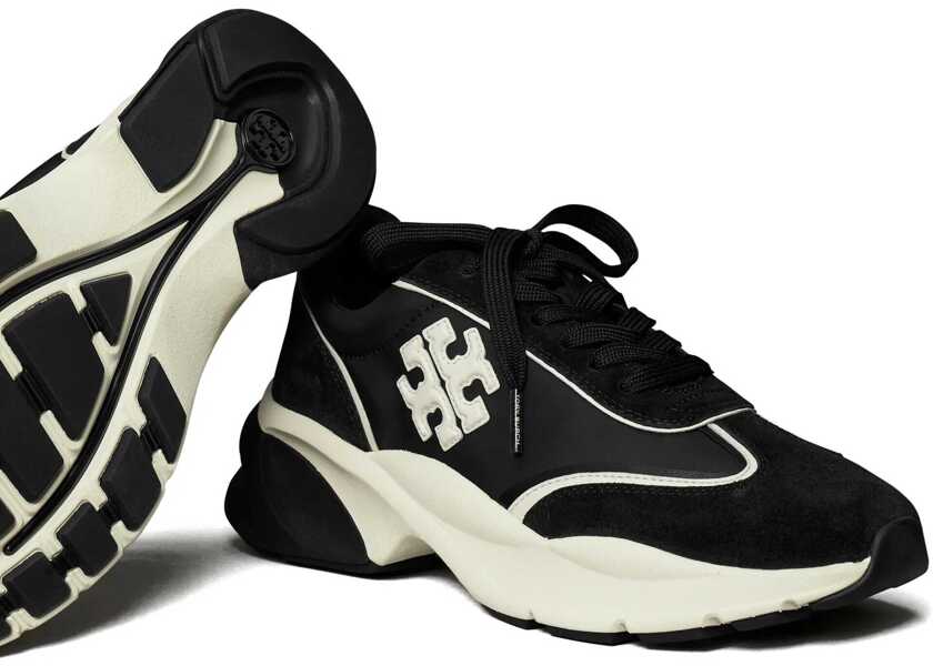 Sneakers Tory Burch Trainer Good Luck BLACK Femei (BM 18650749) 3