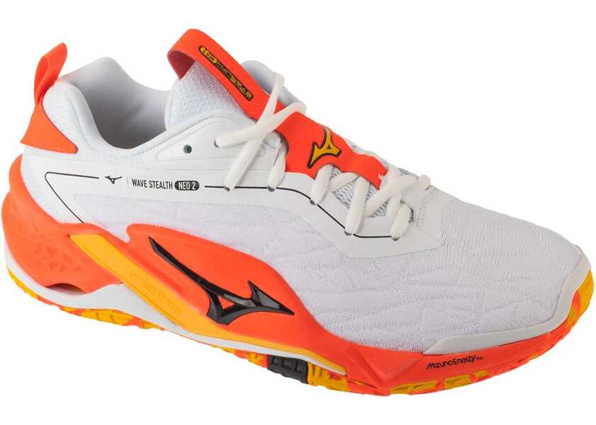 Pantofi fitness Mizuno Wave Stealth Neo II White Barbati (BM 18650785) 1