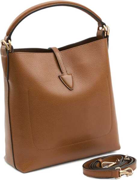 Genti de mana TODS T Timeless Mini Bucket Bag BROWN Femei (BM 18650812) 3