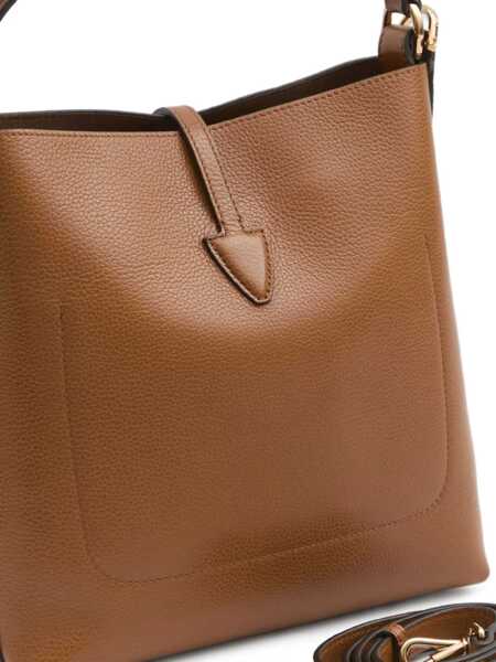 Genti de mana TODS T Timeless Mini Bucket Bag BROWN Femei (BM 18650812) 5