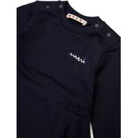 Rochii casual pentru Fete - Rochii casual Marni Dress With Logo BLUE Fete (BM 18650887) - B-mall.ro