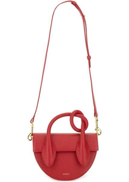 Genti de mana YUZEFI Leather Pretzel Bag RED Femei (BM 18650914) 2