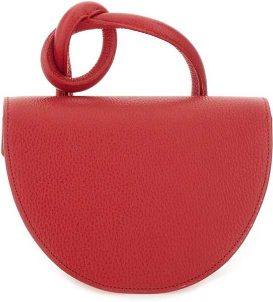 Genti de mana YUZEFI Leather Pretzel Bag RED Femei (BM 18650914) 3