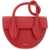 YUZEFI Leather "Pretzel" Bag RED