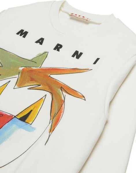Hanorace Marni Sweatshirt With Logo And Design MULTICOLOUR Fete (BM 18650917) 3