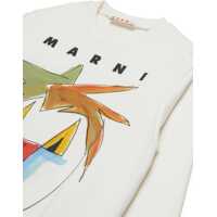 Hanorace pentru Fete - Hanorace Marni Sweatshirt With Logo And Design MULTICOLOUR Fete (BM 18650917) - B-mall.ro
