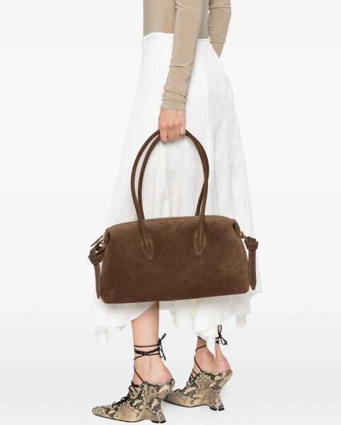 Genti de umar YUZEFI Brioche Duffle Bag BROWN Femei (BM 18650938) 2