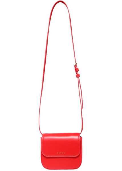 Genti tip postas Marni Shoulder Bag RED Fete (BM 18650953) 3
