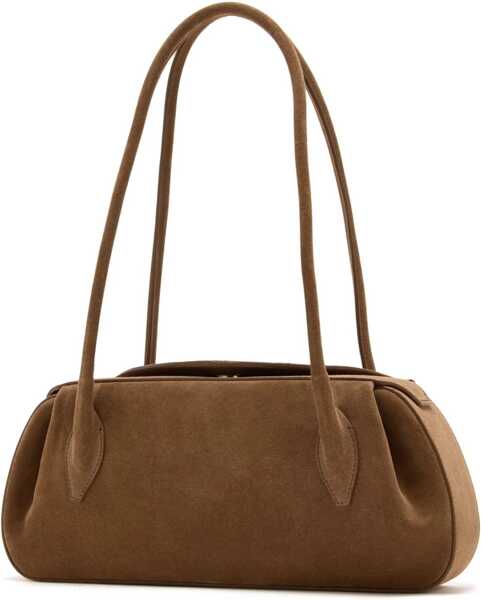 Genti de umar YUZEFI Oyster Shoulder Bag BROWN Femei (BM 18650956) 2