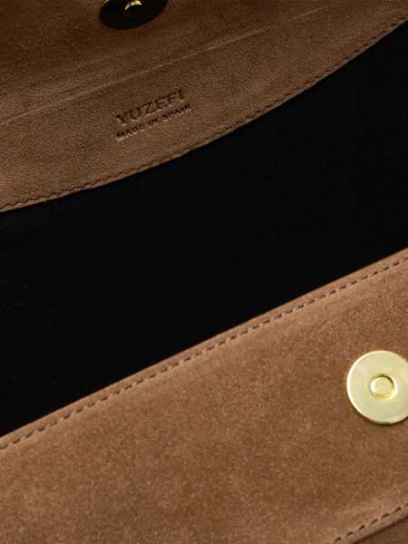 Genti de umar YUZEFI Oyster Shoulder Bag BROWN Femei (BM 18650956) 4