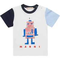 Tricouri T-Shirt With "Robot" Logo Baieti