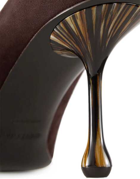 Pantofi cu toc Jimmy Choo Ixia Pumps BROWN Femei (BM 18650983) 5