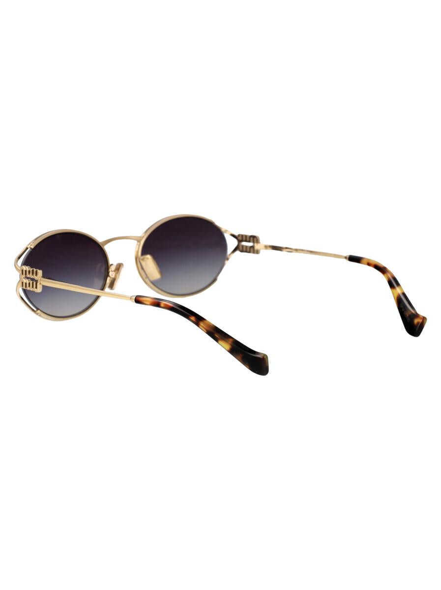 Ochelari de soare Miu Miu Miu Miu Sunglasses ORO PALLIDO Femei (BM 18651945) 4