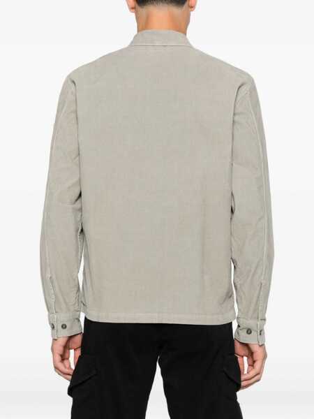 Camasi C.P. Company C.P. Company Beige Cotton Shirt FALLEN ROCK Barbati (BM 18652950) 4