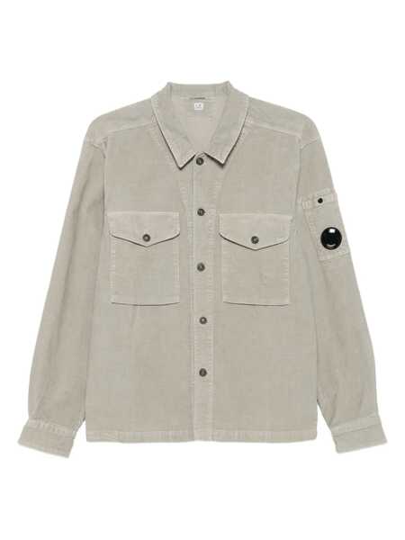 Camasi C.P. Company C.P. Company Beige Cotton Shirt FALLEN ROCK Barbati (BM 18652950) 1