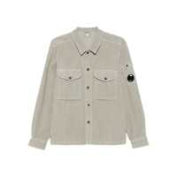 Camasi C.P. Company Beige Cotton Shirt Barbati