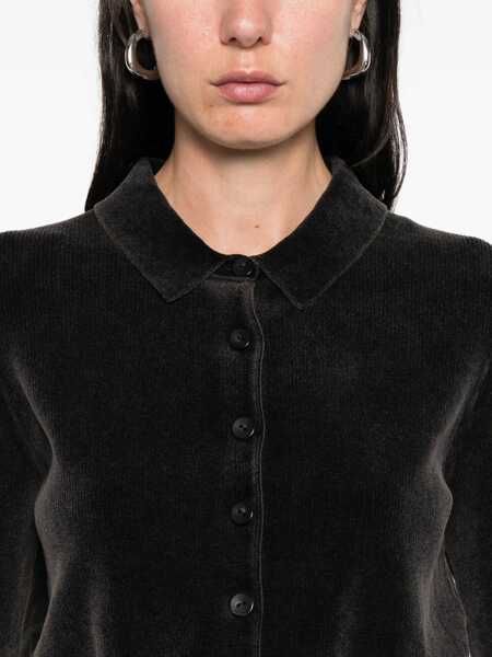 Cardigane Alexander Wang Alexander Wang Collared Cardigan Black Femei (BM 18652998) 5