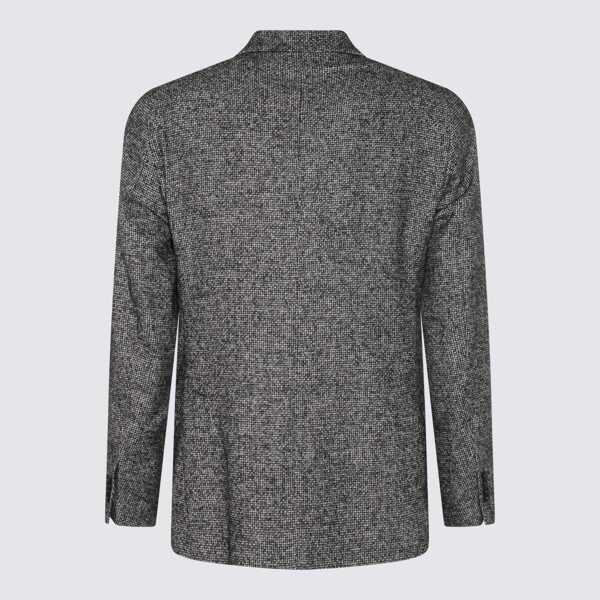 Sacouri Tagliatore Tagliatore Dark Grey Montecarlo Blazer Black Barbati (BM 18653022) 2