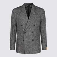 Sacouri Tagliatore Dark Grey Montecarlo Blazer Barbati