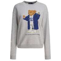Tricouri Polo Polo Ralph Lauren Ls Cable Cn-Long Sleeve-Pullover Femei