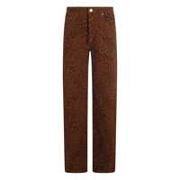 Blugi TWINSET Twinset Brown Cotton Denim Jeans
