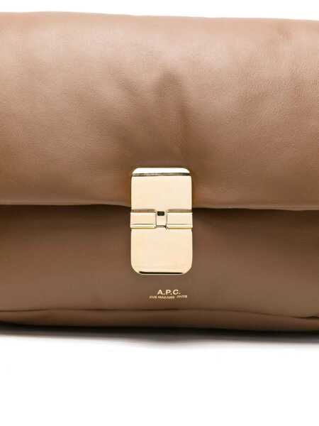 Genti de umar A.P.C. A.P.C. Grace Soft Leather Bag Brown Femei (BM 18653604) 4