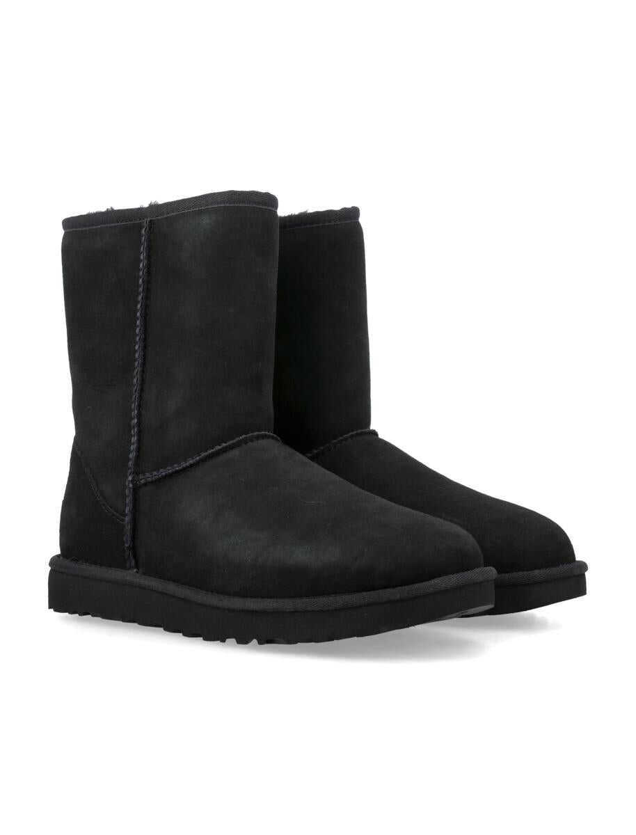 Pantofi cu toc UGG UGG Classic Short Ii Boot Black Femei (BM 18653628) 2