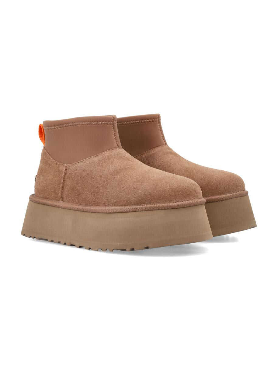Pantofi cu toc UGG UGG WomenS Classic Mini Dipper Brown Femei (BM 18653634) 2