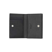 Portofele Saint Laurent pentru Barbati - Portofele Saint Laurent Saint Laurent Flap Card Holder Black Barbati (BM 18653643) - B-mall.ro