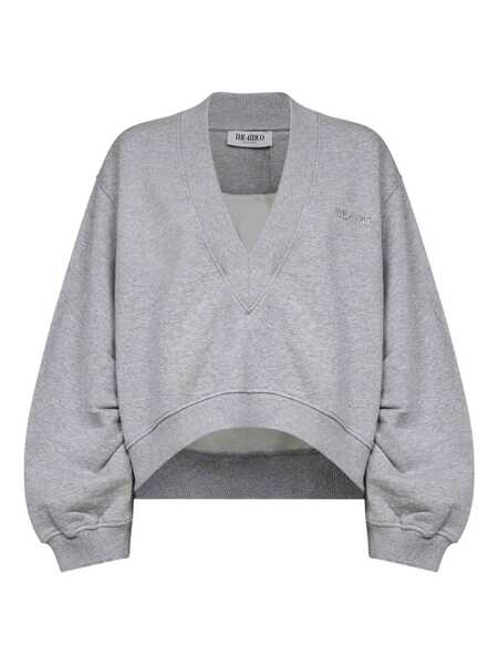 Pulovere THE ATTICO The Attico V-Neck Sweatshirt Grey Femei (BM 18653778) 1
