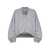 THE ATTICO The Attico V-Neck Sweatshirt Grey