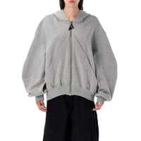 Bluze de trening The Attico Zip-Up Hoodie Femei