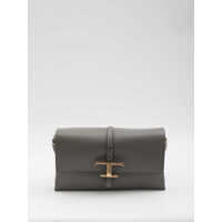 Genti de umar T Timeless Flap Bag In Leather Femei