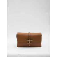 Genti de umar T Timelss Flap Bag In Leather Femei