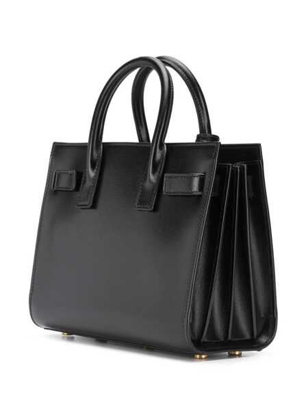 Genti de mana Saint Laurent Saint Laurent Bo Sdj Nano King Palm/New Black Femei (BM 18654159) 3