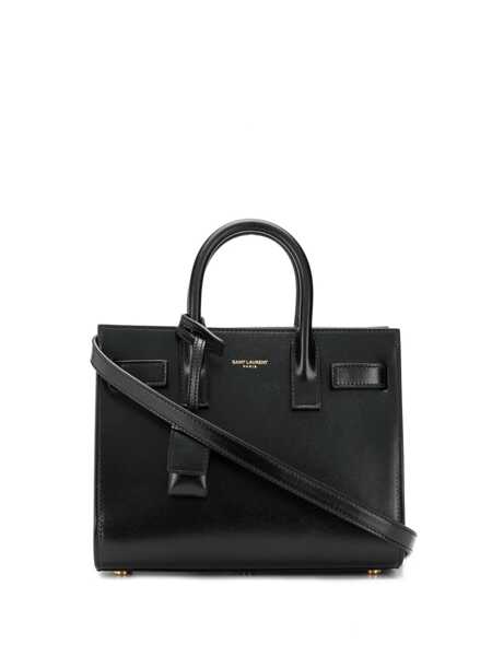 Genti de mana Saint Laurent Saint Laurent Bo Sdj Nano King Palm/New Black Femei (BM 18654159) 1