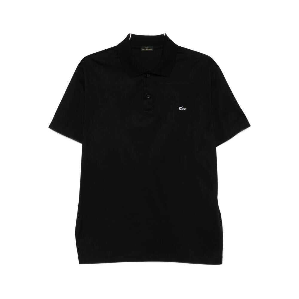 Tricouri Polo Paul&Shark Paul & Shark Polo Shirts Black Barbati (BM 18654966) 1