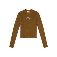 Pulovere Diesel Brown Viscose Knitwear Femei