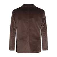 Costume Lardini Brown Cotton Suit Barbati