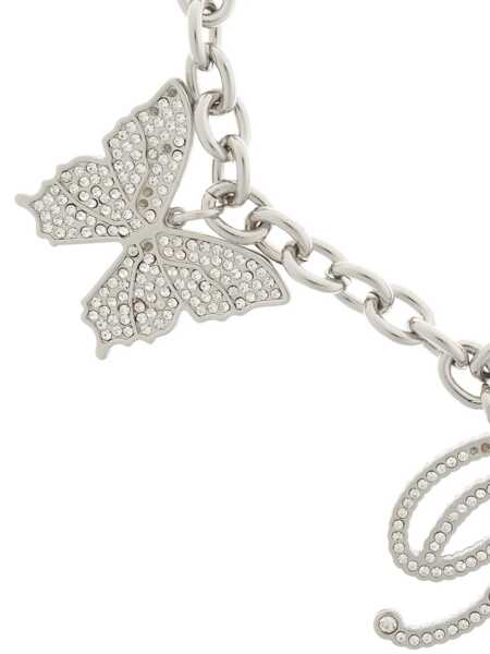 Bratari Blumarine Blumarine Silver Tone Bracelet SILVER/CRYSTAL Femei (BM 18655203) 4