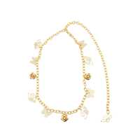 Curele Blumarine Gold Tone Belt Femei