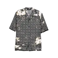 Camasi Bleach Bandana Bowling Shirt Barbati